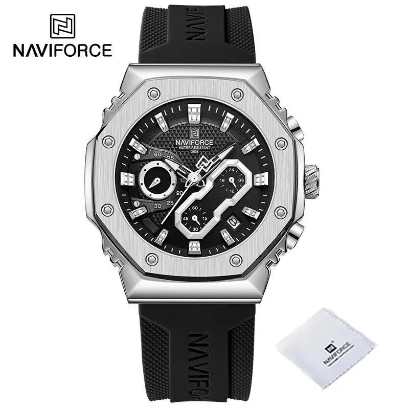 NAVIFORCE Stylish Sports Chronograph Watches: Couple Timepieces for Active Lifestyle