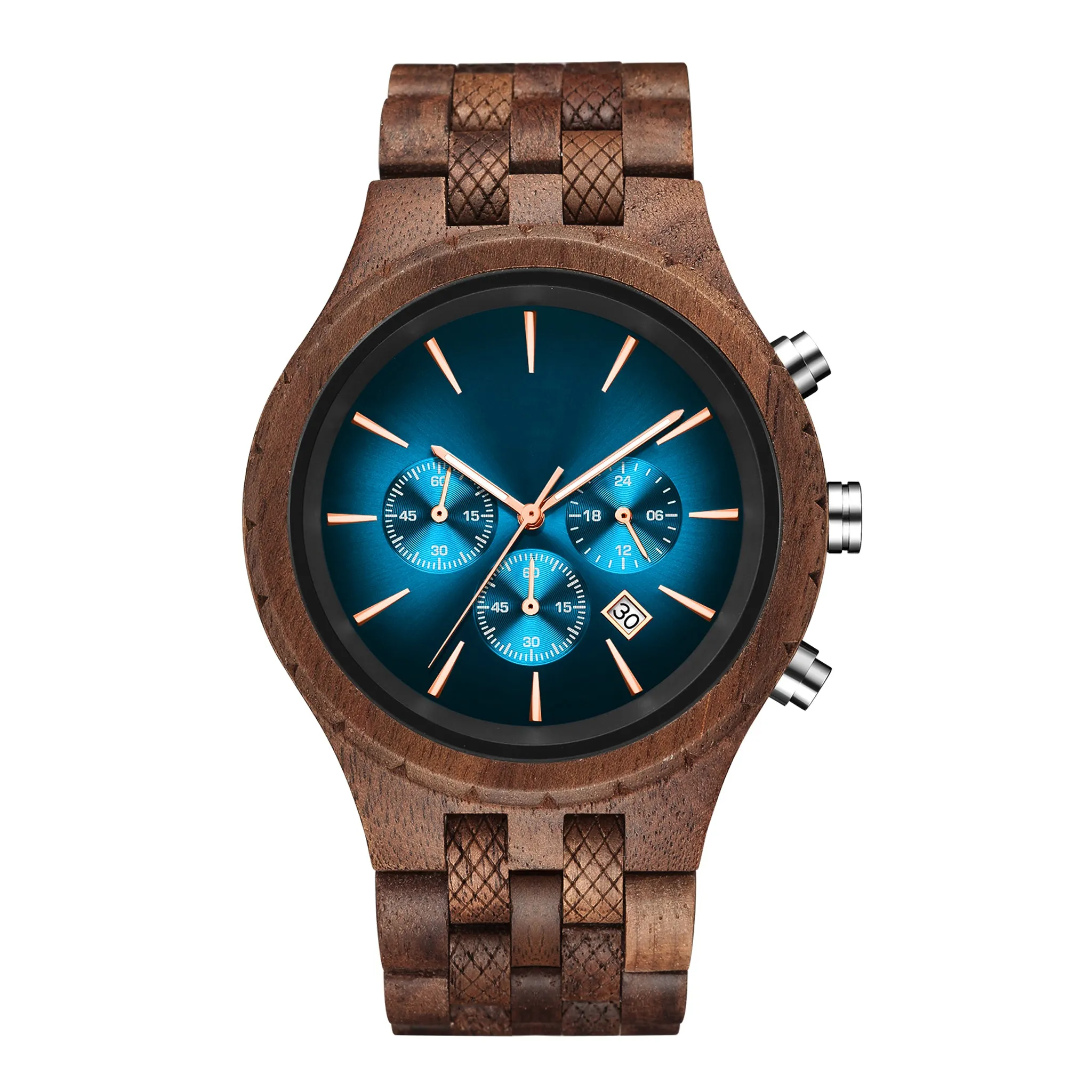 New York - Walnut Chronograph