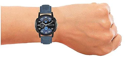 Om Designer Analogue Multicolor Dial Men's Watch-Den-234 (Pack Of 2)