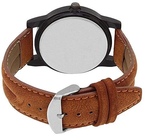 Om Designer Analogue Multicolor Dial Men's Watch-Den-234 (Pack Of 2)