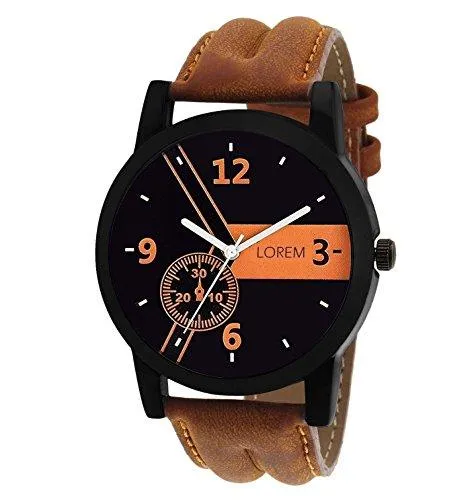 Om Designer Analogue Multicolor Dial Men's Watch-Den-234 (Pack Of 2)