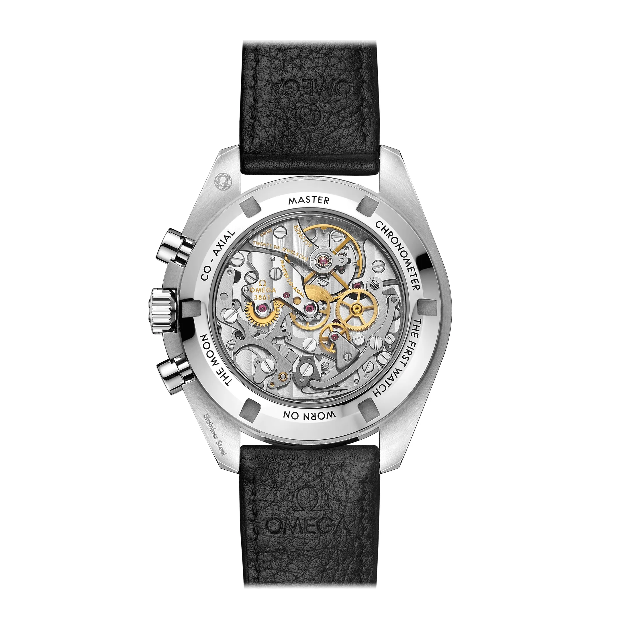 OMEGA Speedmaster Moonwatch Professional Co-Axial Master Chronometer Chronograph 42mm with Black Dial