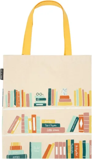 Out of Print Bookshelf Tote Bag