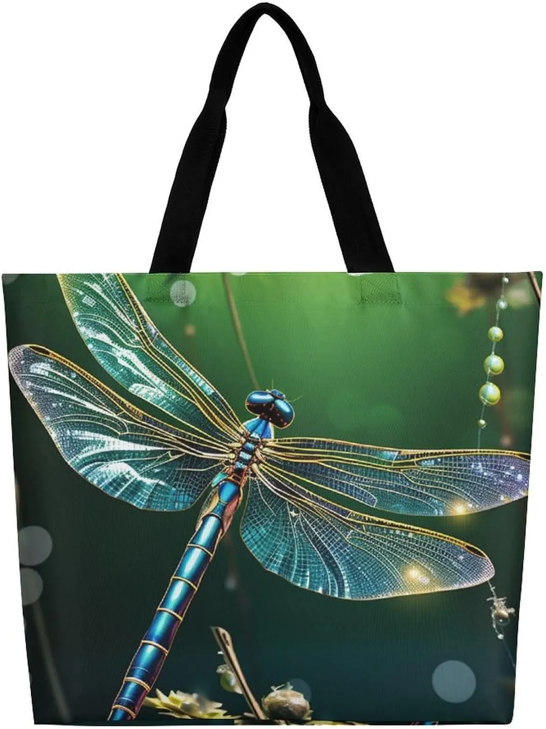 Pastel Color Smiley Face Beach Bag Reusable Tote Bag Foldable Grocery Bags Women Shopping Bags for Daily Essentials