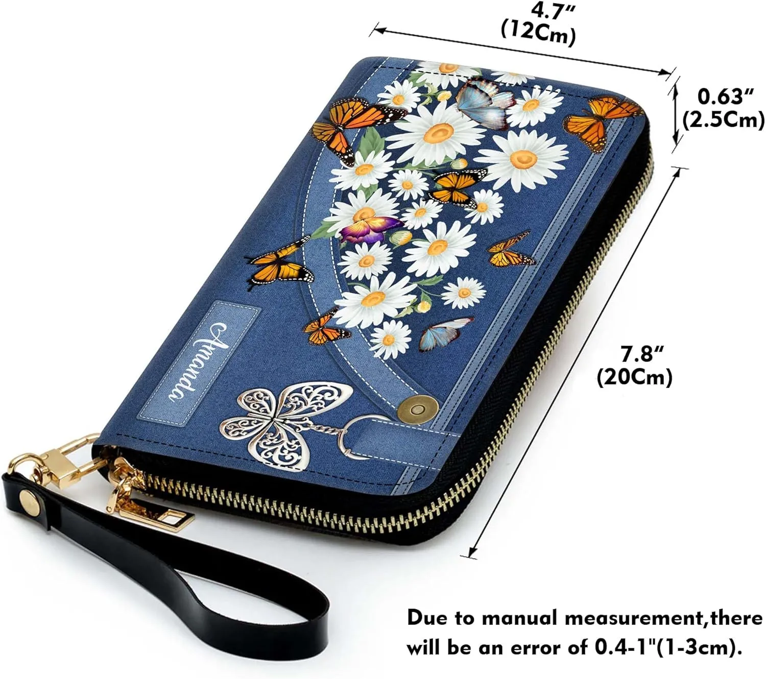 Personalized Leather Handbag for Women  Matching Purse and Wallet Set  Custom Name Church Bags, Mother's Day Gift
