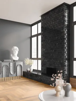 Porcelanosa L'Antic Athena Negro Marquina Pulido