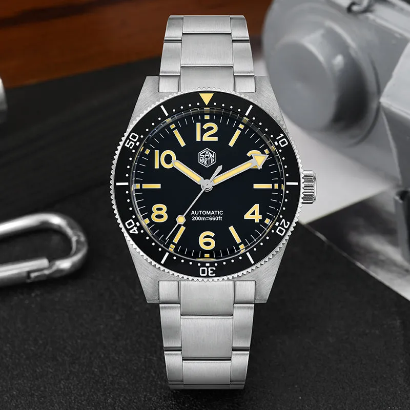 ★Pre-Owned★San Martin 39mm Retro 62mas Dive Watch SN0139