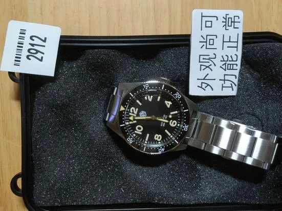 ★Pre-Owned★San Martin 39mm Retro 62mas Dive Watch SN0139