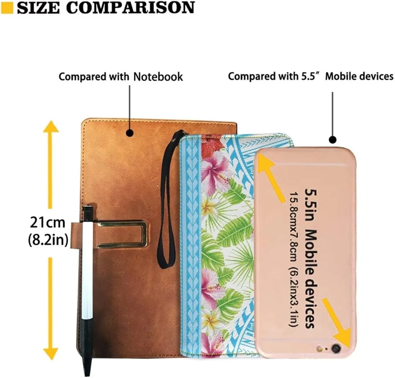 PU Leather Purse Samoan Polynesian Tribal Large Capacity Tote Bag Shoulder Bags Wallet Set 2pcs Shoulder Bags