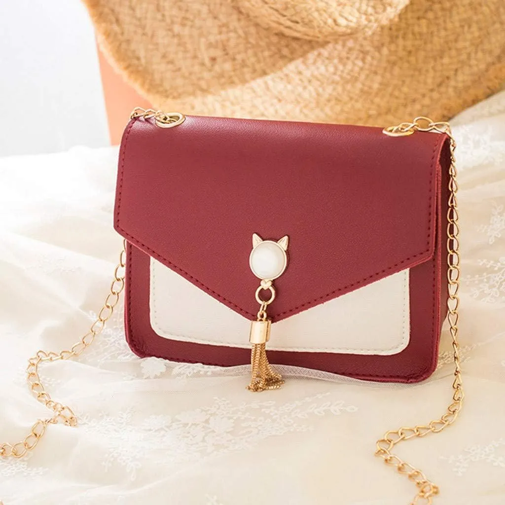 Purses for Women Crossbody Anti Theft Satchel Purses with Multi Zipper Pocket Clear Bag for Stadium Events(Red)