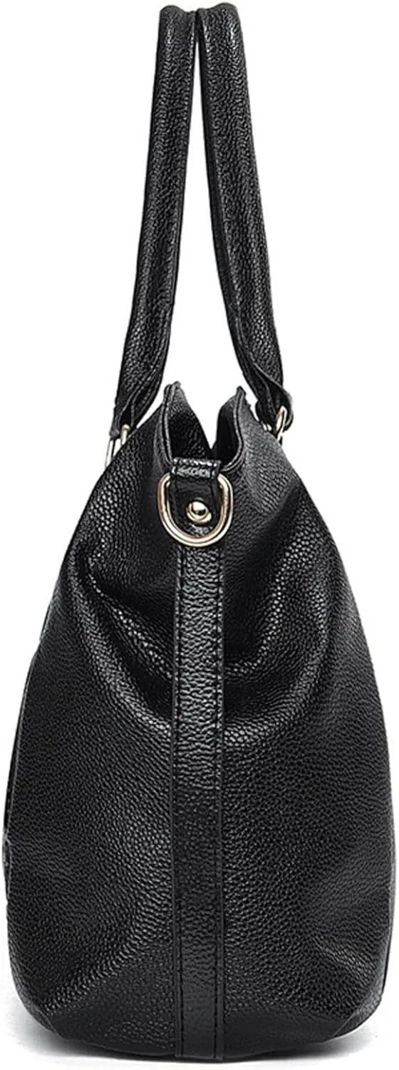 Purses for Women Fashionable And Simple Women's Large Capacity Soft Leather Texture Casual Crossbody Bag