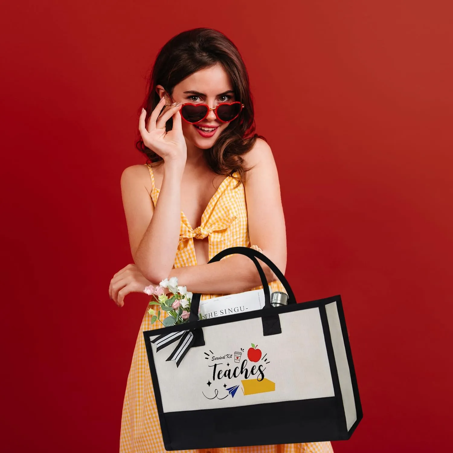 Rainbow Tote Bag - Teacher Appreciation & Thank You Gift