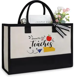 Rainbow Tote Bag - Teacher Appreciation & Thank You Gift