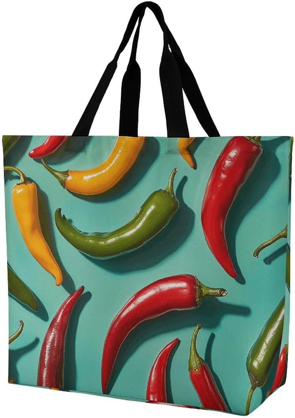 Real Image of Donkey Beach Bag Reusable Tote Bag Foldable Grocery Bags Women Shopping Bags for Daily Essentials