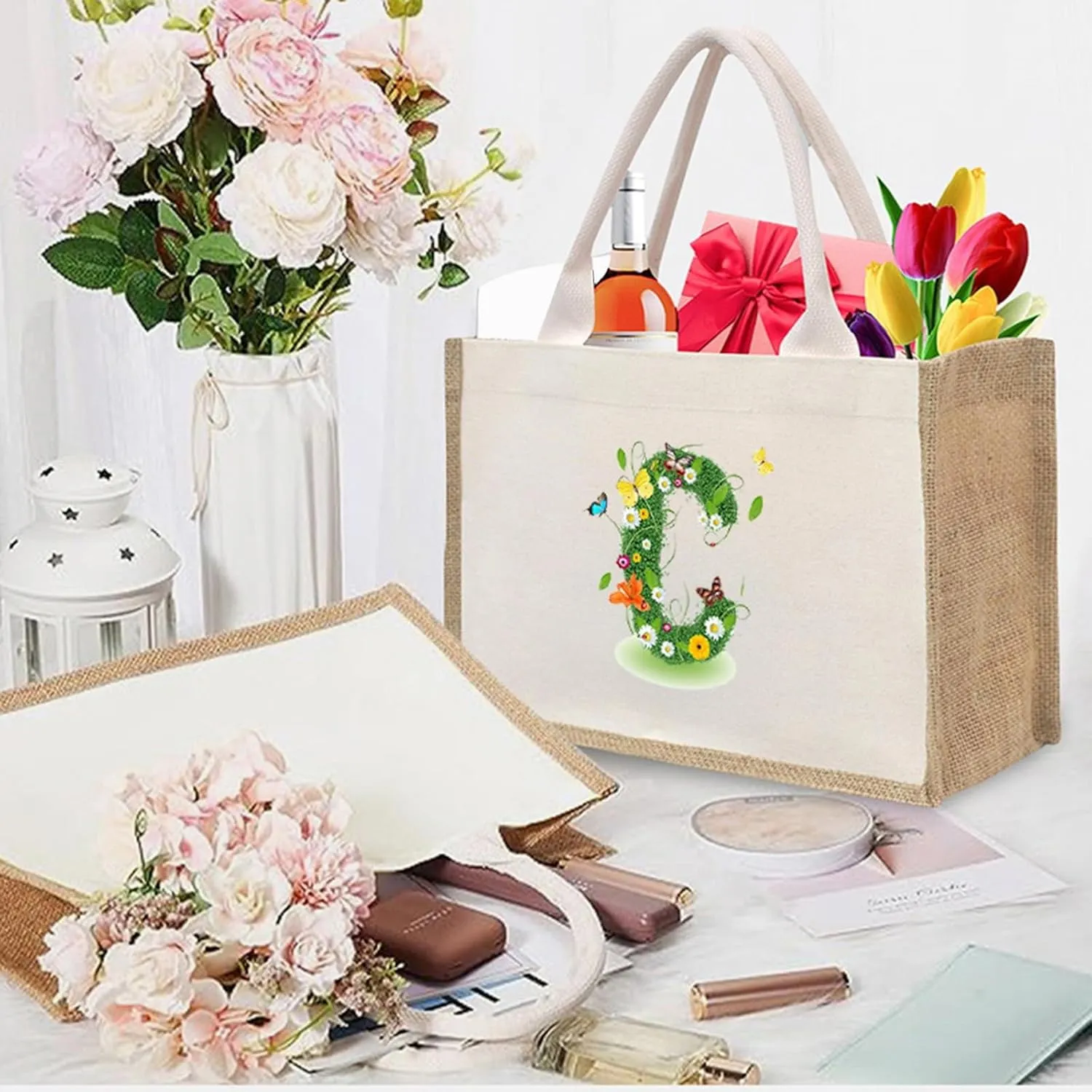Retro Clutch Underarm Purse Women Bags Mommy Letter Handbag Letter Handbag Shopping Bag Beach Bag
