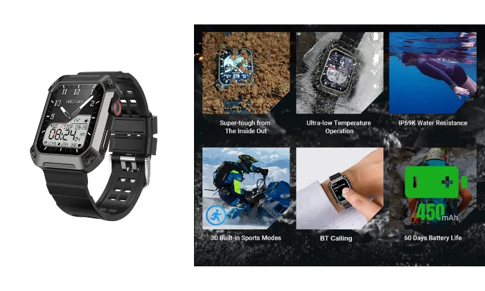 Rogbid TANK S2 Smart Watch