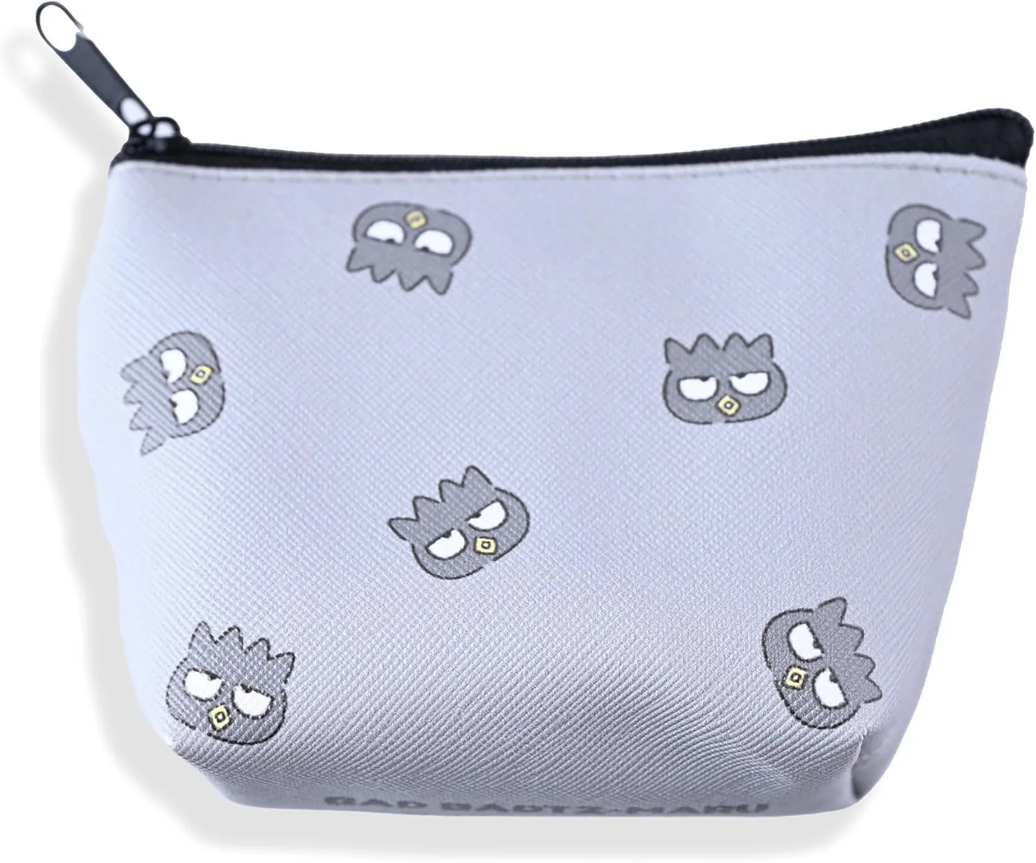 San-rio Characters Mini Makeup Bag 2 Pack - Small Pouches for Purse, Mini Cosmetic Bag, Zippered Design, Mini Pouch for Purse, Ideal for Coins, Jewelry, Accessories (Bad-Batz-Maroo)