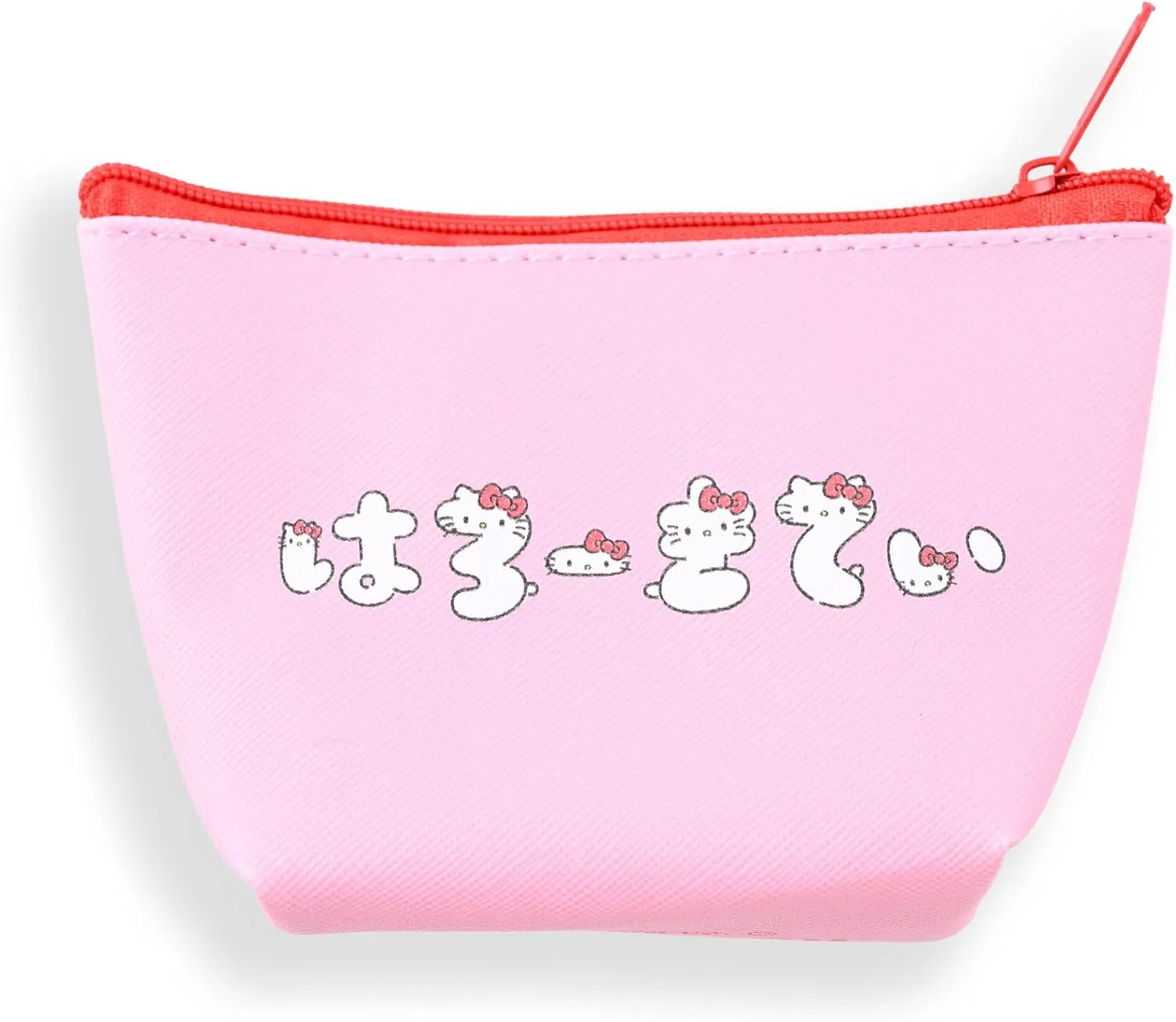 San-rio Characters Mini Makeup Bag 2 Pack - Small Pouches for Purse, Mini Cosmetic Bag, Zippered Design, Mini Pouch for Purse, Ideal for Coins, Jewelry, Accessories (Kitty)