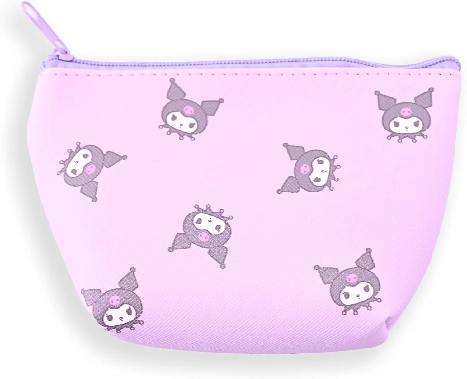 San-rio Characters Mini Makeup Bag 2 Pack - Small Pouches for Purse, Mini Cosmetic Bag, Zippered Design, Mini Pouch for Purse, Ideal for Coins, Jewelry, Accessories (Kuormi-Bunny)