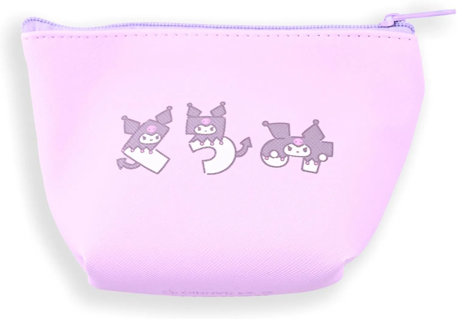 San-rio Characters Mini Makeup Bag 2 Pack - Small Pouches for Purse, Mini Cosmetic Bag, Zippered Design, Mini Pouch for Purse, Ideal for Coins, Jewelry, Accessories (Kuormi-Bunny)