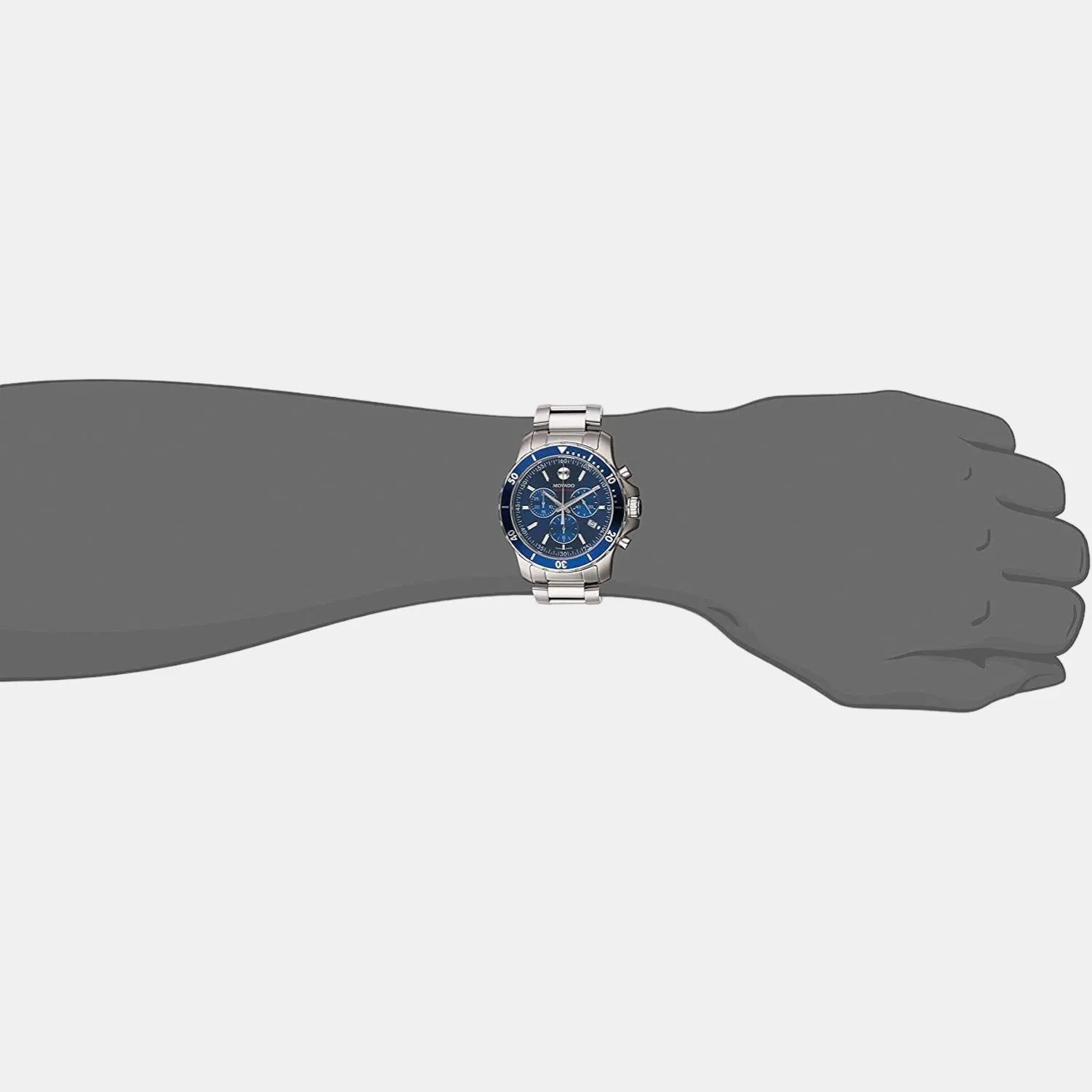 Series 800 Men's Stainless Steel Chronograph Watch 2600141