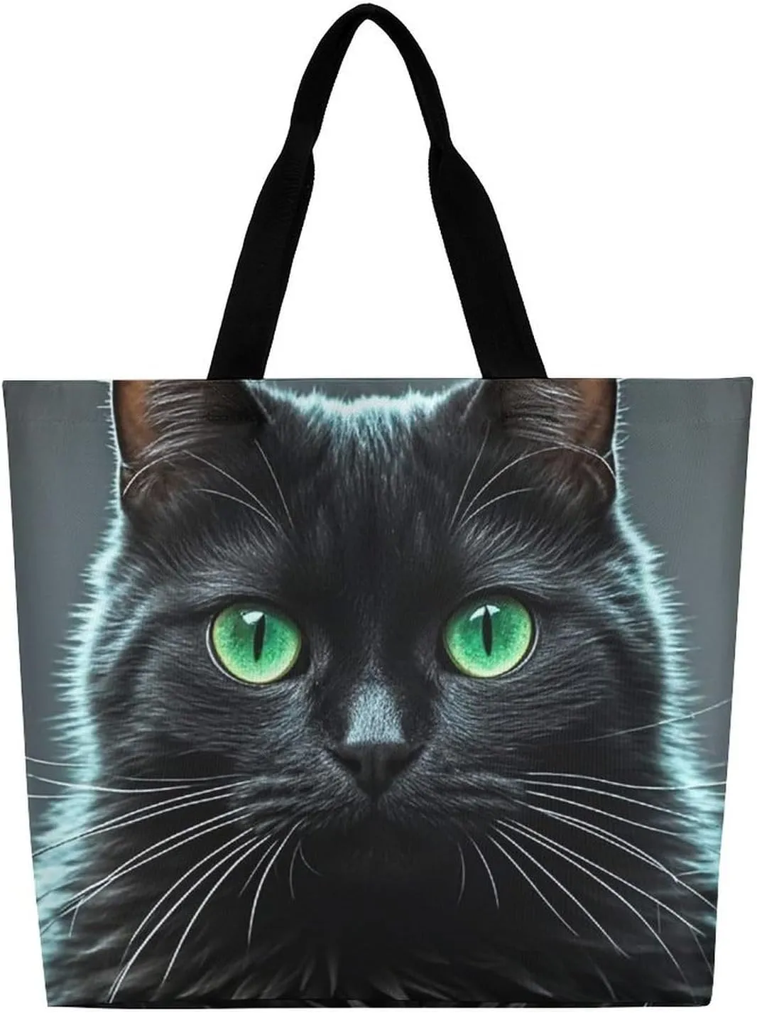 Sheep Beach Bag Reusable Tote Bag Foldable Grocery Bags Women Shopping Bags for Daily Essentials