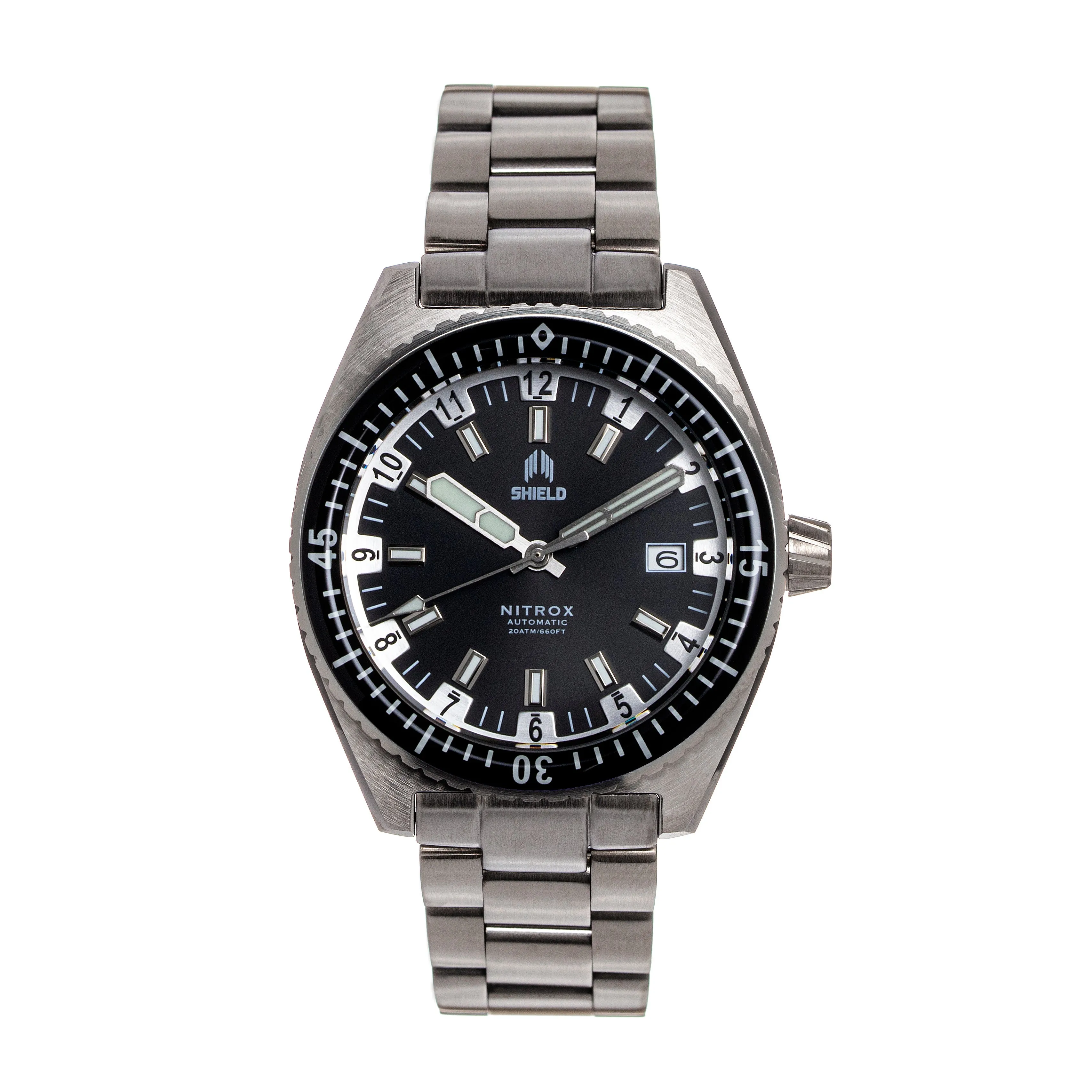 Shield Nitrox Bracelet Watch w/Date