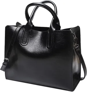 Shoulder Bag for Women Ladies Shoulder Bag Fashion Solid Color Vintage Zipper Large Capacity Shoulder Handbag