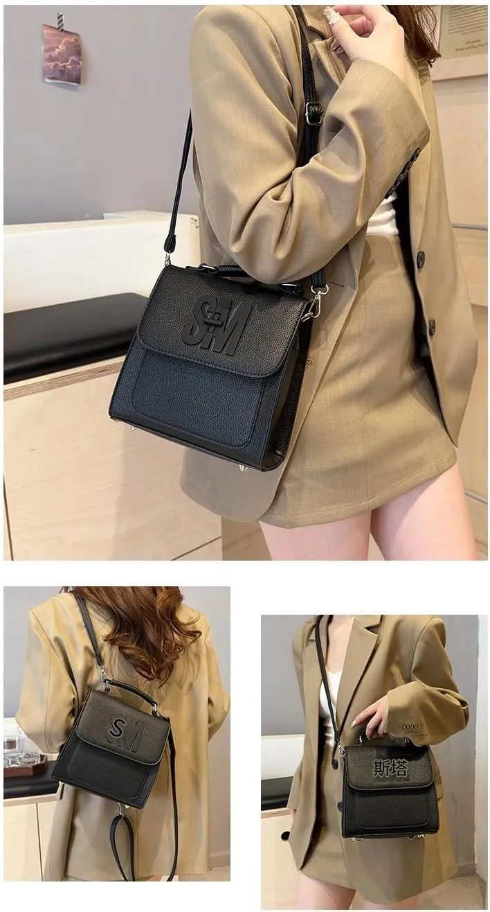 Shoulder bags, crossbody bags, women's leather shoulder bags, stylish adjustable shoulder straps, zipper closure mini clutch