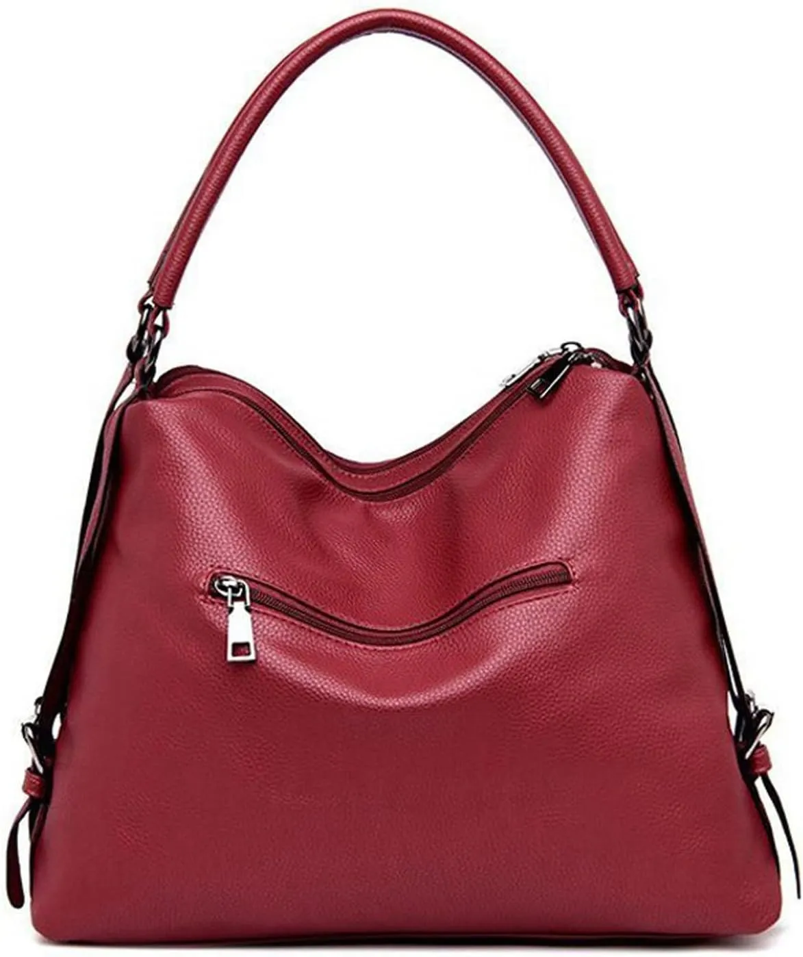 Shoulder Bags Women Real Suede Leather Hobo Bag Female Leisure Large Shoulder Bags Shopping Casual Handbag(Blue)