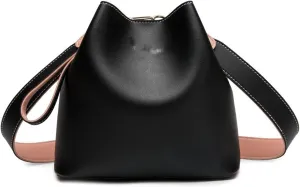 Shoulder Bags Women's Bags Summer Bucket Bags PU Leather Shoulder Bags Ladies Crossbody Messenger Bags Small Cute Wallets(1)