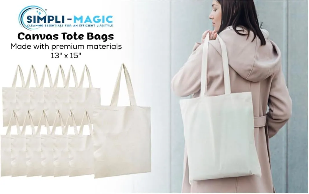 Simpli-Magic Canvas Tote Bags