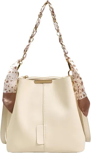 Sling Bags for Women Anti Theft Travel Small Designer Crossbody Bags for Women Temperament Clutch Purse(Beige)