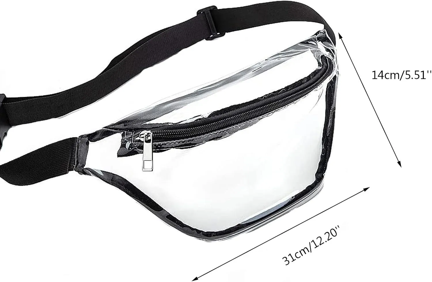 Small Crossbody Bag for Women Multi Pocket Crossbody Purses Soft Leather Shoulder Handbags Handbag with Zipper(Black)