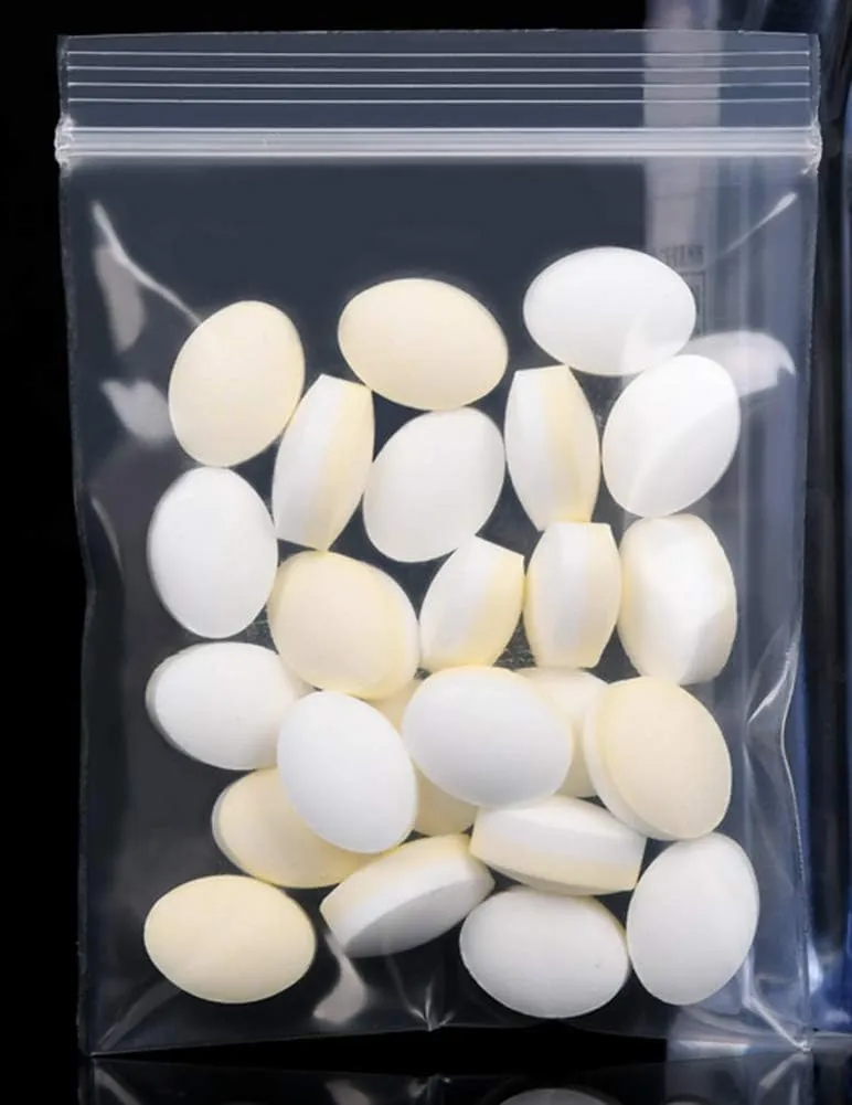 Small Mini Plastic Bags for Jewelry, Pill, Snack, Coin, Earring, Small Business, Thick, Transparent, 8mil(two sides together), 2"2.4", 1000PCS