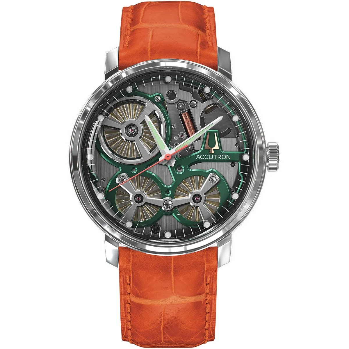 Spaceview 2020 Watch - Orange/Grey