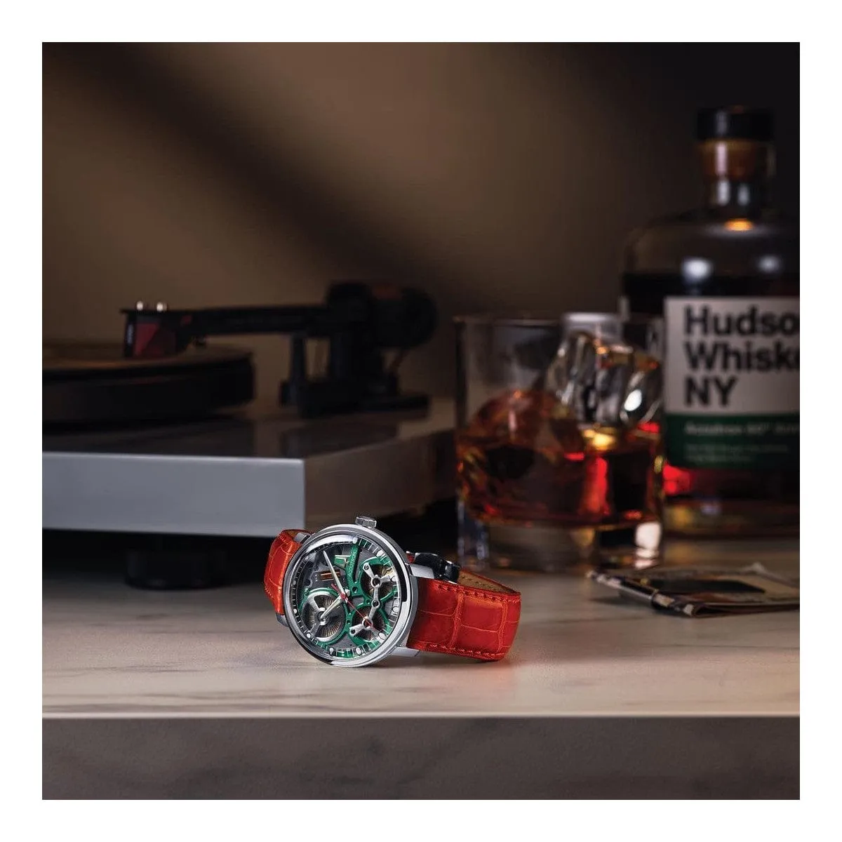 Spaceview 2020 Watch - Orange/Grey