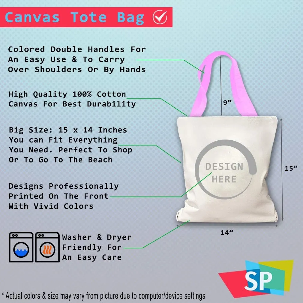 Speedy Pros Canvas Tote Bag for Women They Call Me Gigi Because I'M Too Cool to Be Grandma Beach Bags for Women