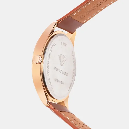 Stylish Green Analog Men Leather Watch 8009D-L3314