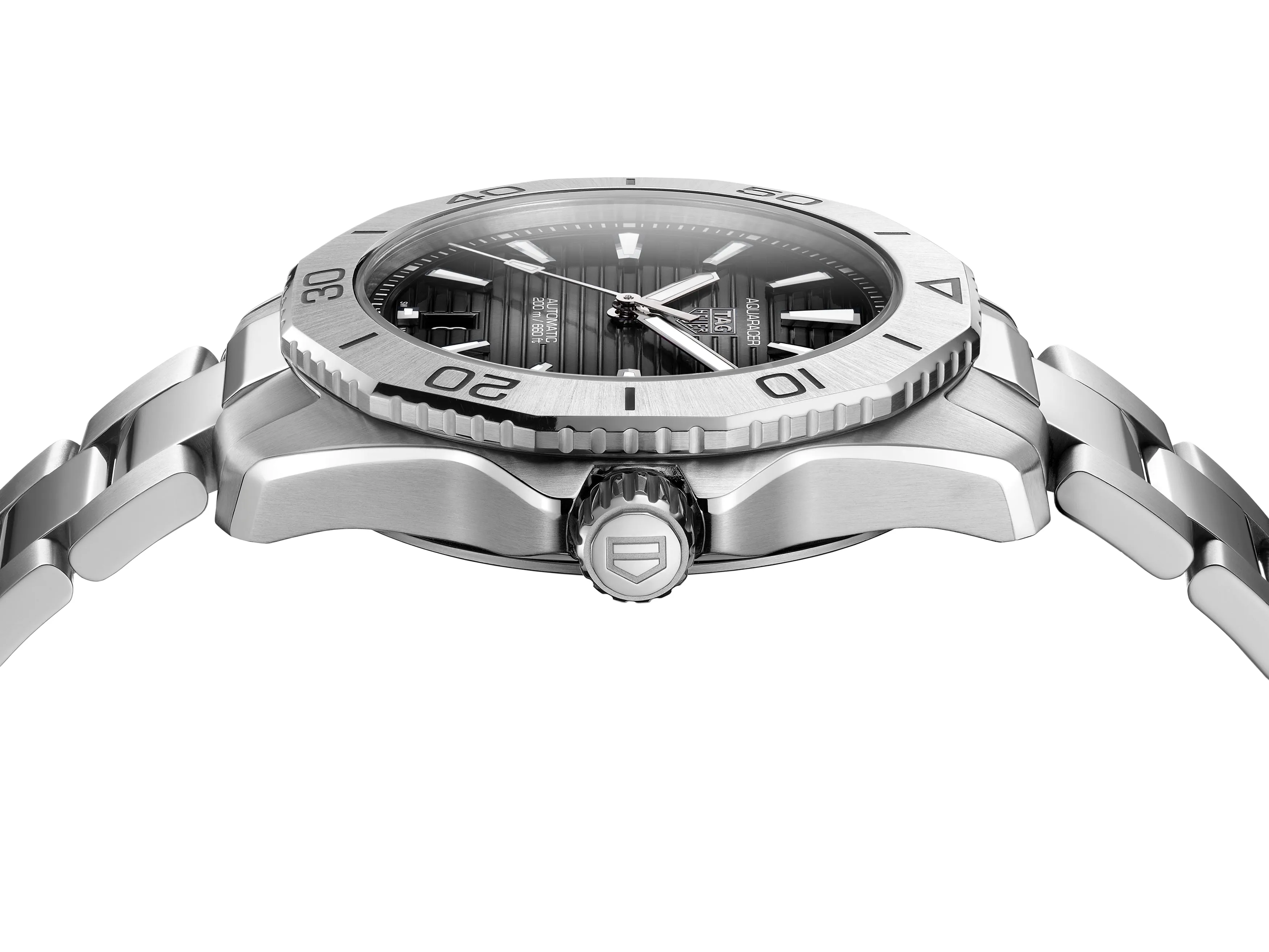TAG Heuer Aquaracer Professional 200 Date with Black Sunray Dial
