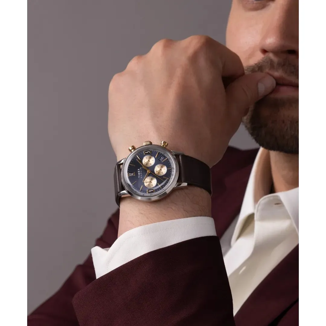 Timex Gents Marlin Blue Watch TW2W60400