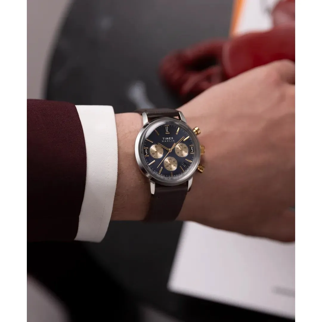 Timex Gents Marlin Blue Watch TW2W60400