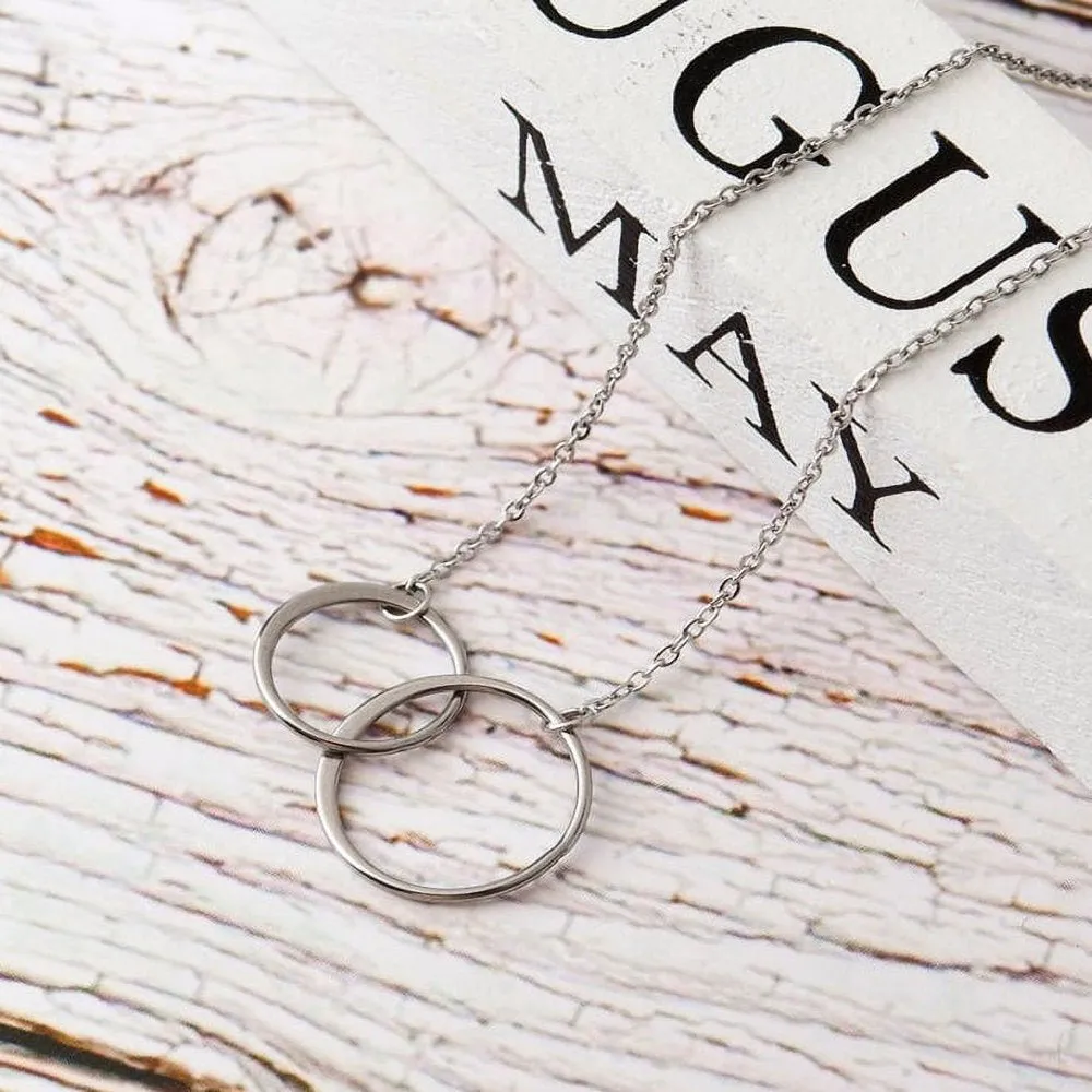 To The Best Mother Mother's Day Gift, Gift for Her, Gift for Her, Mother's Day Jewelry with Card, Card and Necklace Set for Mother's Day, Gift for Mom [Gold Infinity, No-Personalized Card]