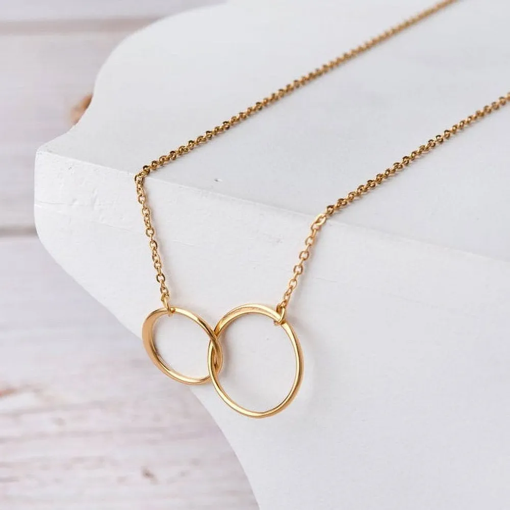 To The Best Mother Mother's Day Gift, Gift for Her, Gift for Her, Mother's Day Jewelry with Card, Card and Necklace Set for Mother's Day, Gift for Mom [Gold Infinity, No-Personalized Card]