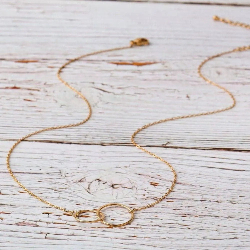 To The Best Mother Mother's Day Gift, Gift for Her, Gift for Her, Mother's Day Jewelry with Card, Card and Necklace Set for Mother's Day, Gift for Mom [Gold Infinity, No-Personalized Card]
