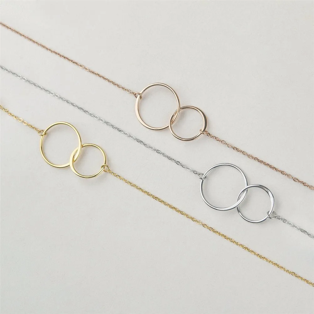 To The Best Mother Mother's Day Gift, Gift for Her, Gift for Her, Mother's Day Jewelry with Card, Card and Necklace Set for Mother's Day, Gift for Mom [Rose Gold Infinity, No-Personalized Card]