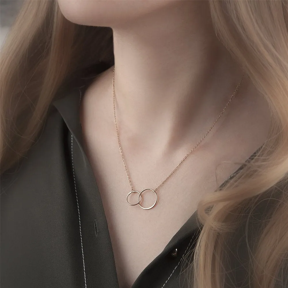To The Best Mother Mother's Day Gift, Gift for Her, Gift for Her, Mother's Day Jewelry with Card, Card and Necklace Set for Mother's Day, Gift for Mom [Rose Gold Infinity, No-Personalized Card]