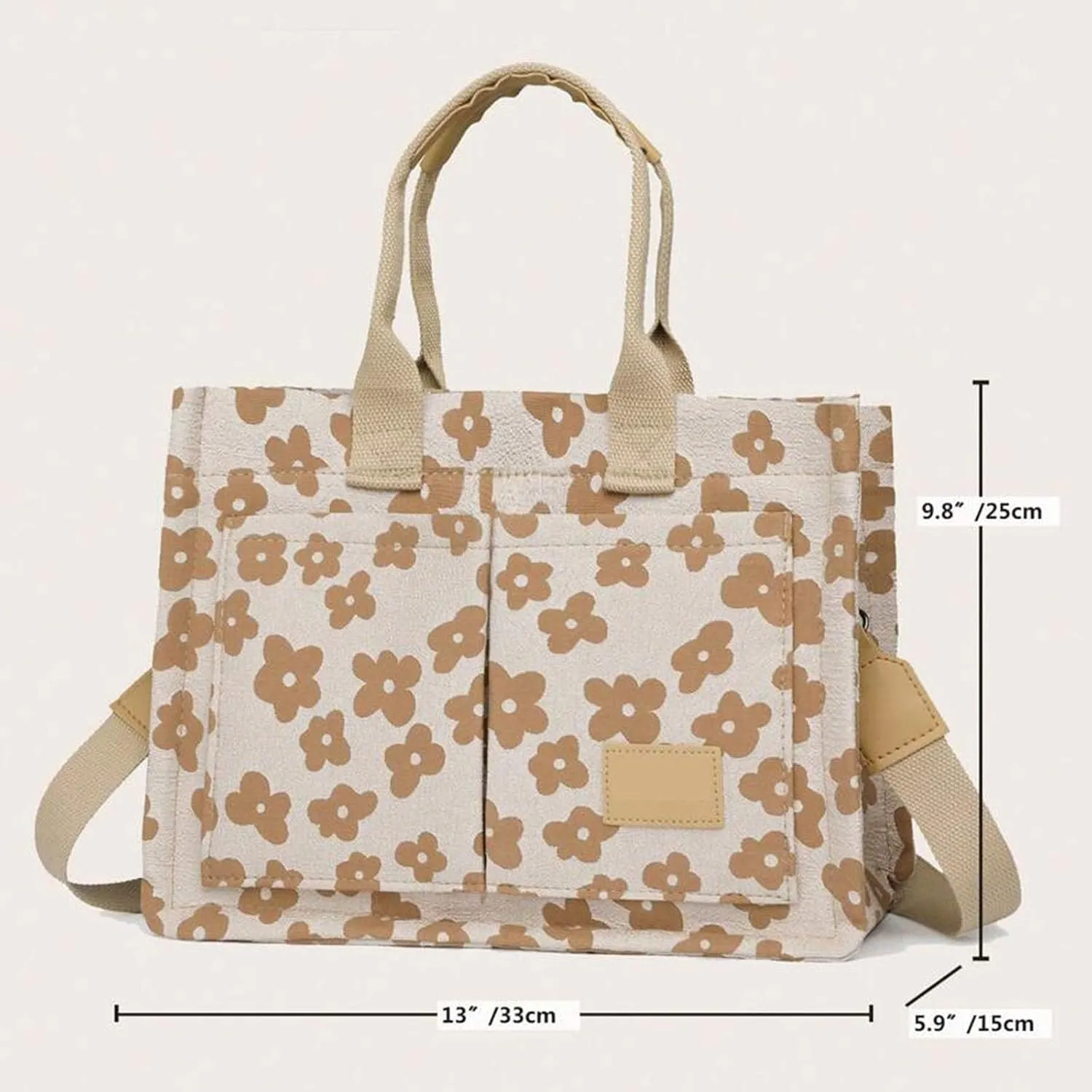 Tote Top Handle Satchel Bags for Women Roomy Multiple Pockets Bag Ladies Crossbody Purse Slouchy Bag for Women