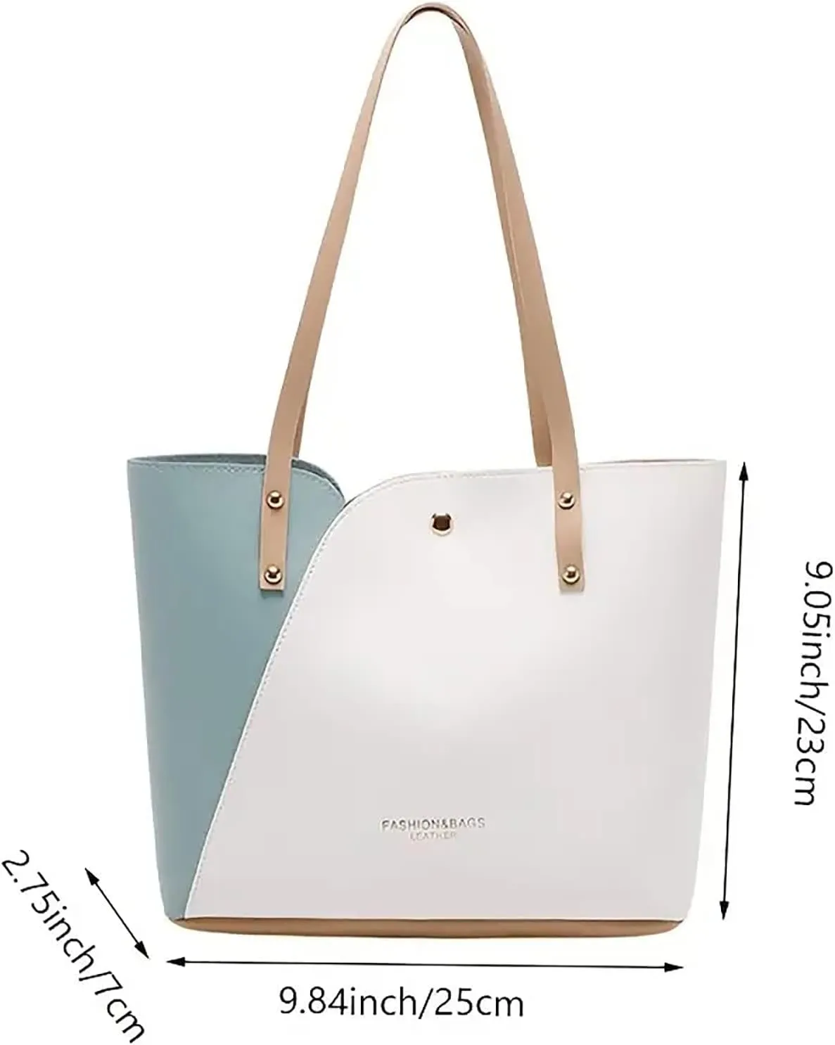 Tote Top Handle Satchel Bags for Women Tote Bags and Wallets Set Shoulder Satchel Handbags Office Bag for Women