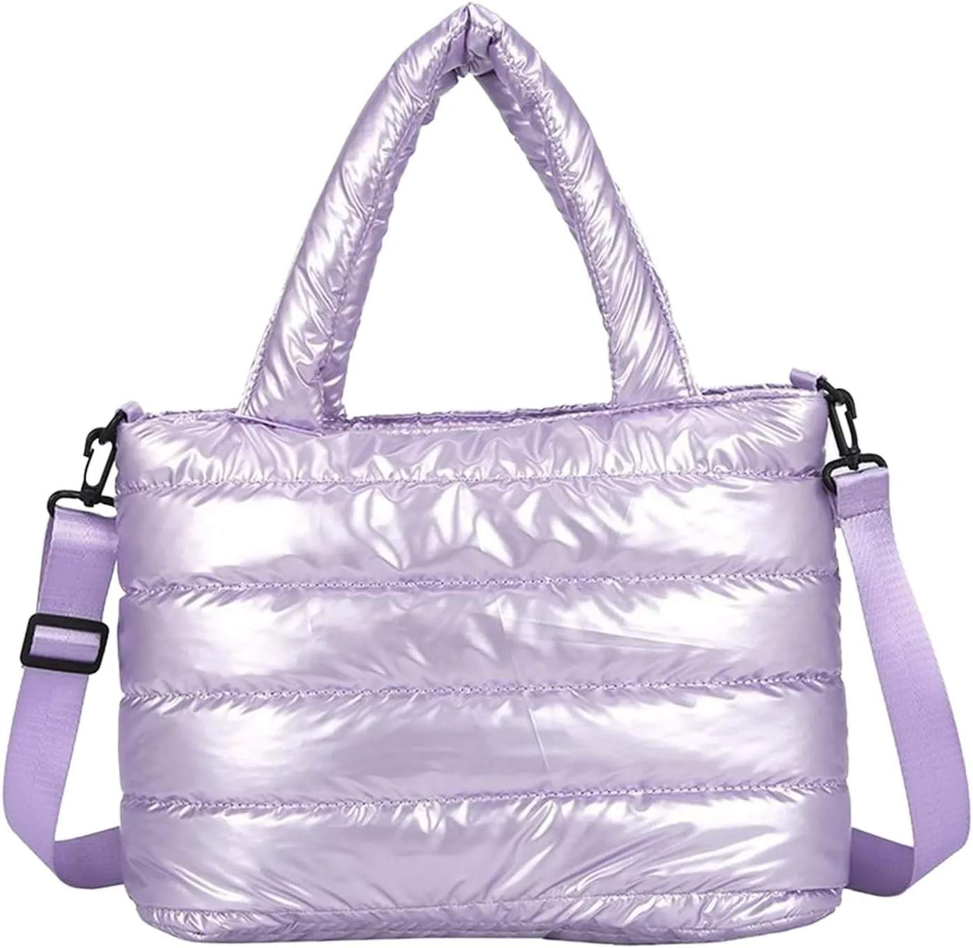 Travel Crossbody Bags for Women Designer Satchel Handbags Top-Handle Purses with Strap Waterproof Versatile Bag(Purple)